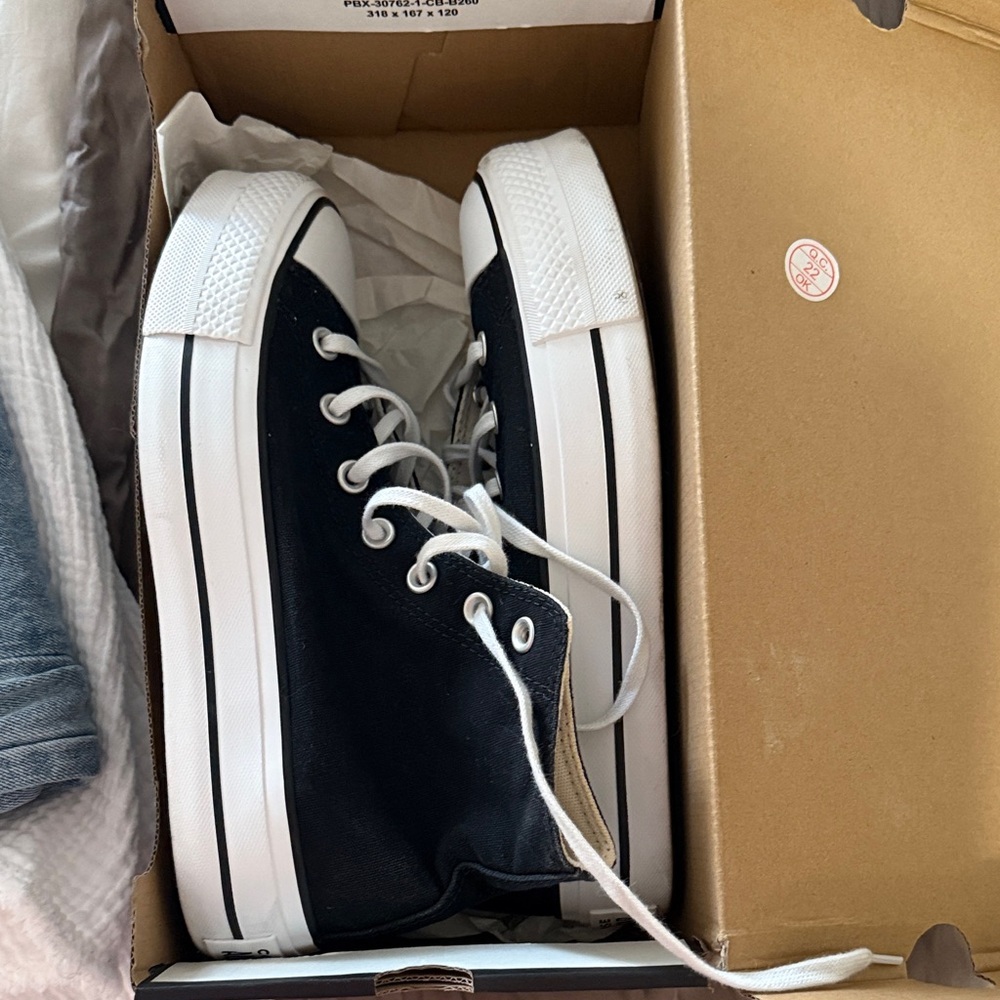 Converse Black and White Sneakers